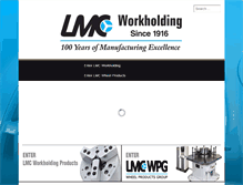 Tablet Screenshot of lmcworkholding.com